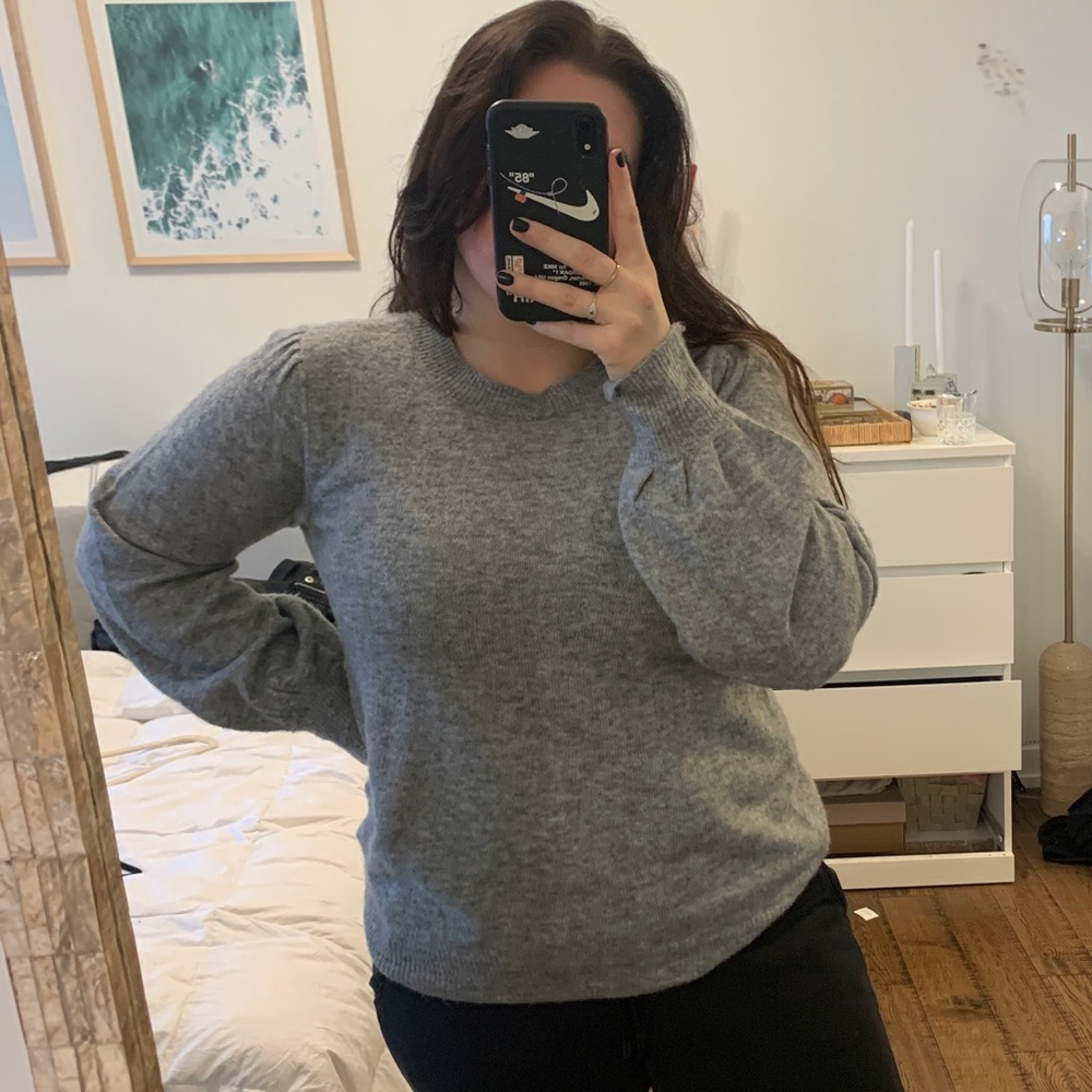 Joe Fresh puff sleeve sweater